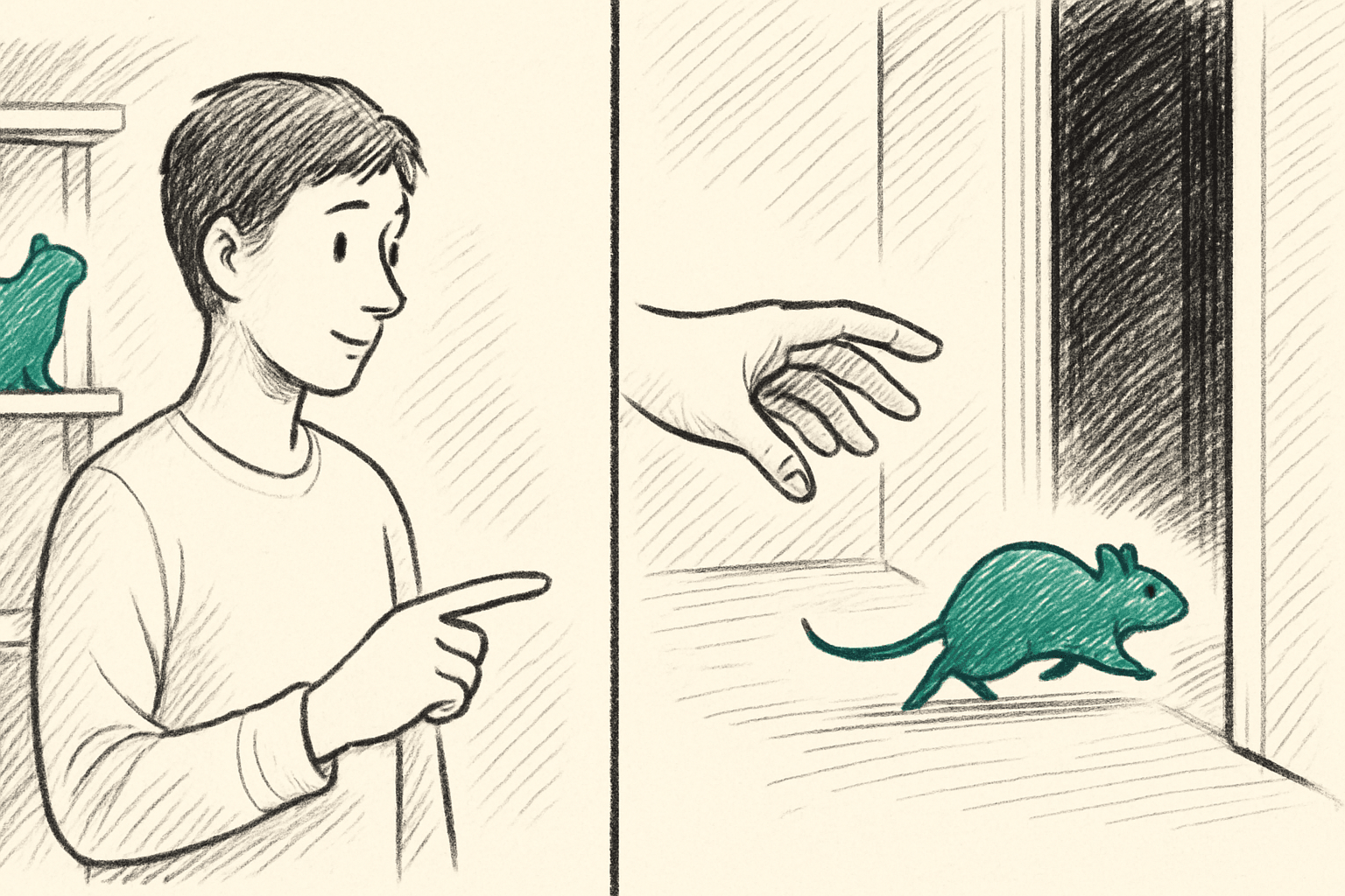 Side-by-side comparison showing allude as indirectly hinting at something and elude as escaping from grasp